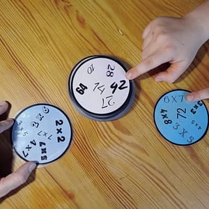 Duo Flash – Tables de multiplication - Jeu éducatif à imprimer