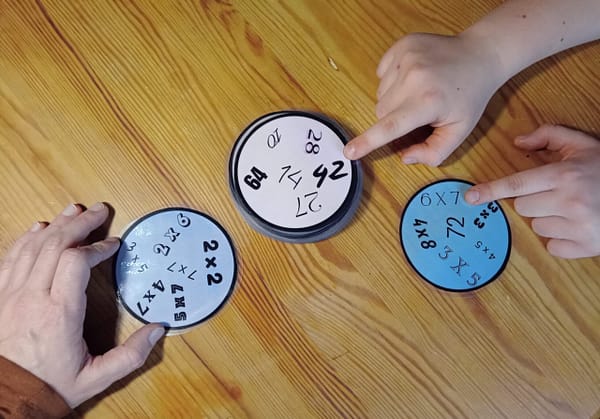 Duo Flash – Tables de multiplication - Jeu éducatif à imprimer